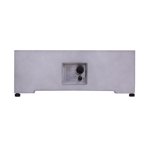 1st Choice 40,000BTU Exterior Faux Stone Propane Fire Pit For Outdoor Garden