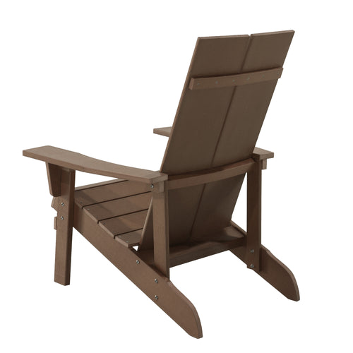 1st Choice Outdoor Plastic Wood Weather Resistant Adirondack Patio Chair