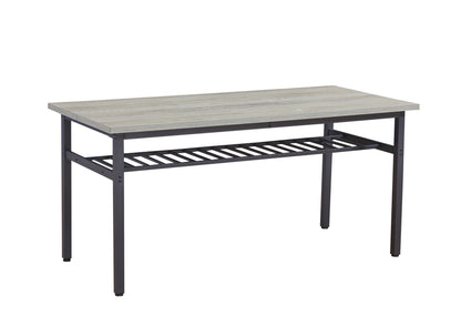 1st Choice Modern 3-Piece Kitchen Table Dining Room Set with 2 Benches