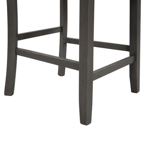 1st Choice Elevate Your Dining Experience with our Gray Dining Table Set for 4
