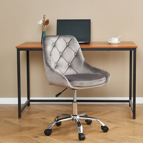 1st Choice Modern Velvet Fabric Space Saving Comfortable Dining Chair
