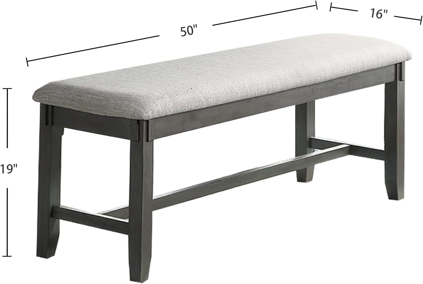 1st Choice Modern Unique Modern 6-Piece Dining Table Set Furniture