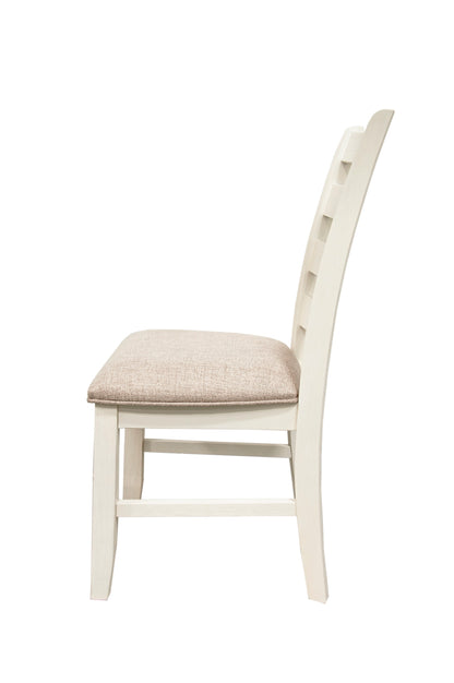 1st Choice Contemporary Classic Dining Table Set Room Furniture in White