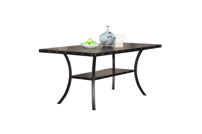 1st Choice Classic Dining Room Natural Wooden Rectangle Top Dining Table Set