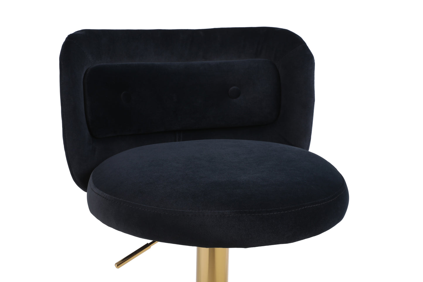 1st Choice Moder Swivel Velvet Counter Barstools Bar Height - Set of 2