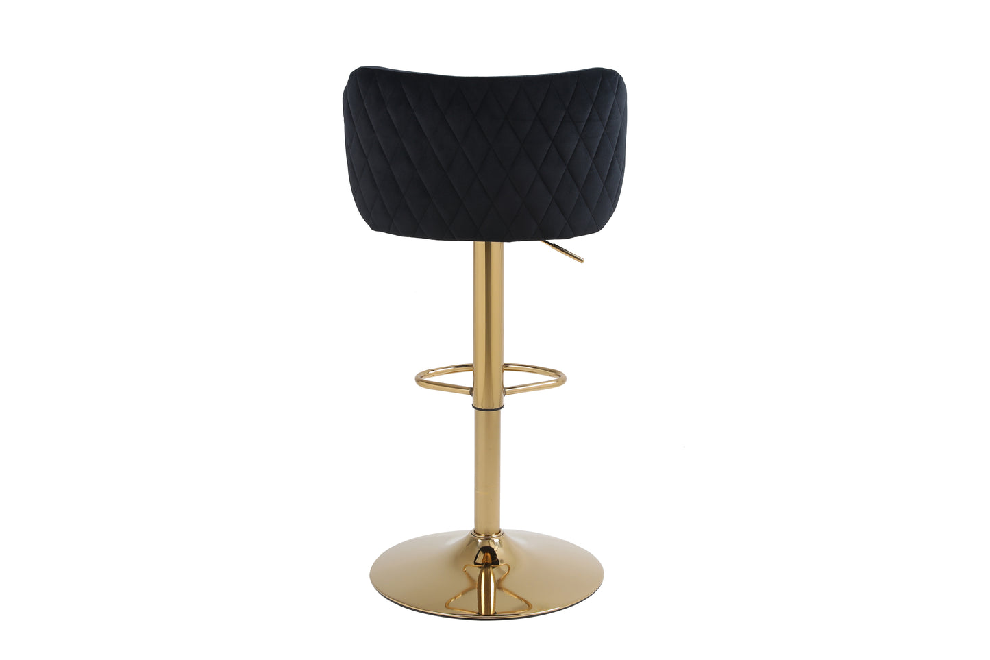 1st Choice Moder Swivel Velvet Counter Barstools Bar Height - Set of 2