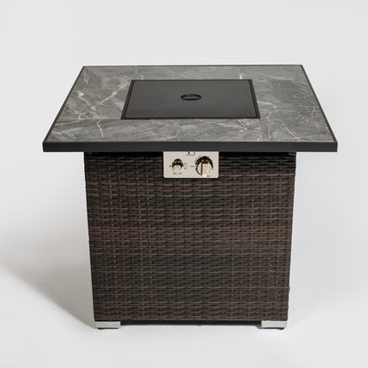 1st Choice 30inch Outdoor Fire Table Propane Gas Fire Pit Table