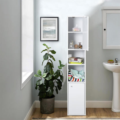 1st Choice Elegant White Wood Cabinet - Timeless Style & Unmatched Functionality