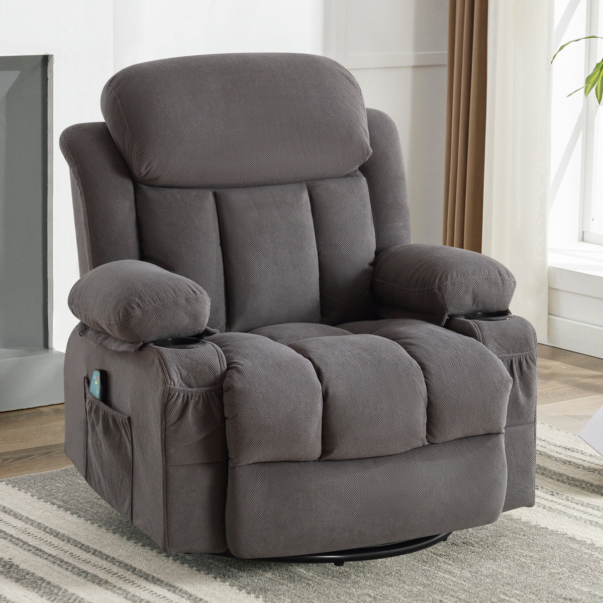 1st Choice 360° Swivel and Heated Massage Heated Sofa
