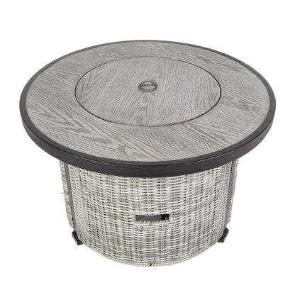 1st Choice 36 inch Gas Propane 50000 BTU Outdoor Round Fire Pit Table