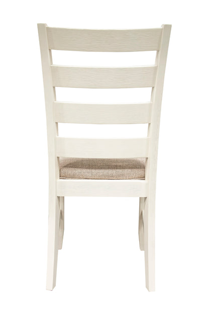 1st Choice Contemporary Classic Dining Table Set Room Furniture in White