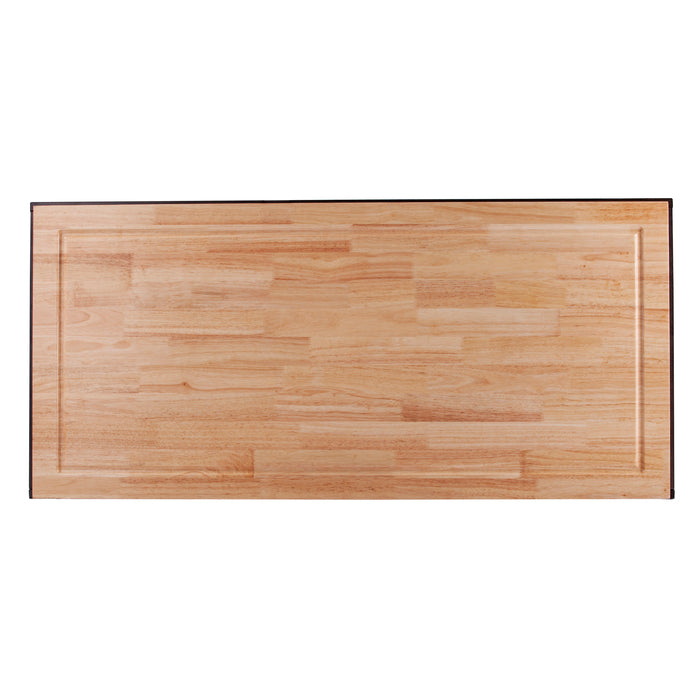 1st Choice Waysmere Stationary Versatile Kitchen Island in Natural Finish