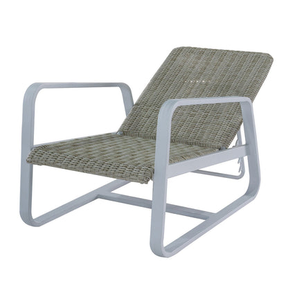 1st Choice Stylish Outdoor Reclining Plush Cushioned Club Chair - Set of 2