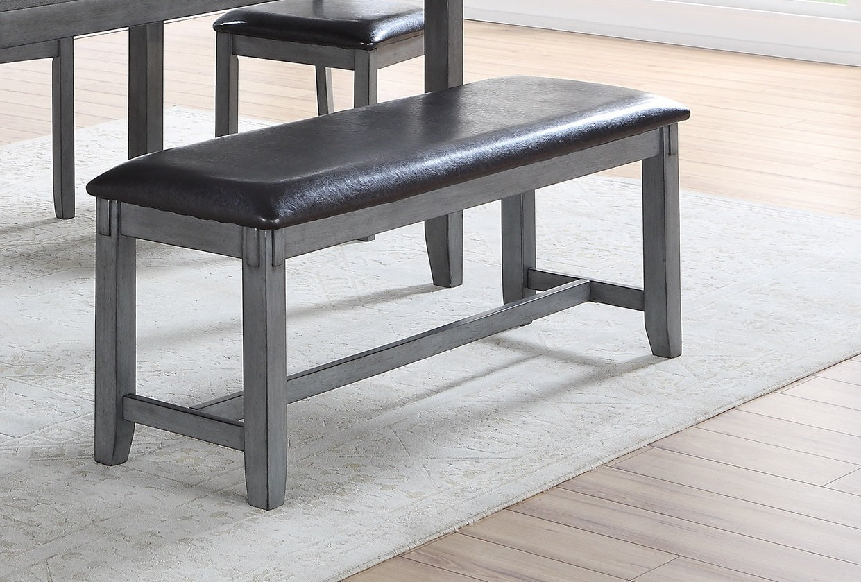 1st Choice Modern Rectangular 6-Piece Dining Table Set Furniture