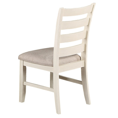 1st Choice Contemporary Classic Dining Table Set Room Furniture in White