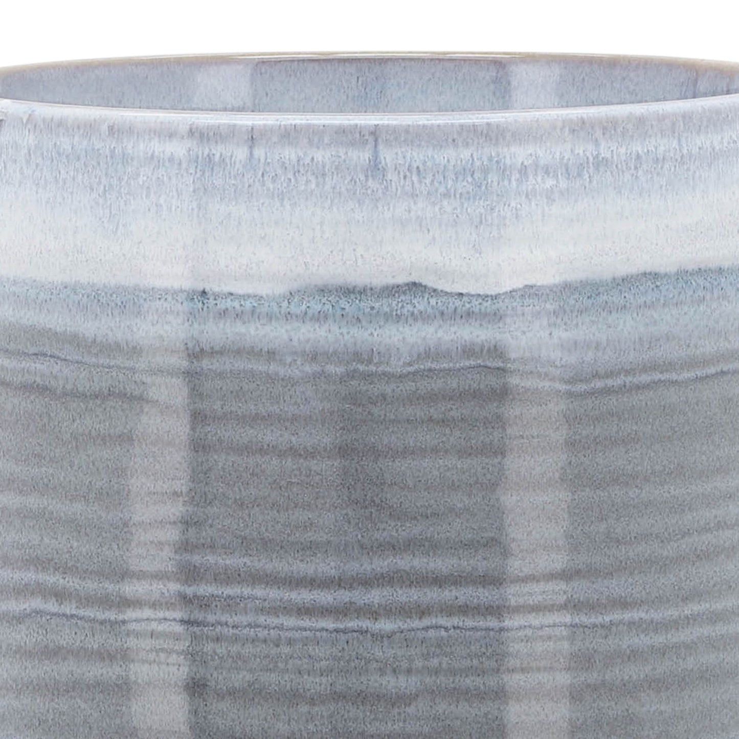 1st Choice Stylish Elegant Ceramic 8" Planter on Stand in Blue Fade