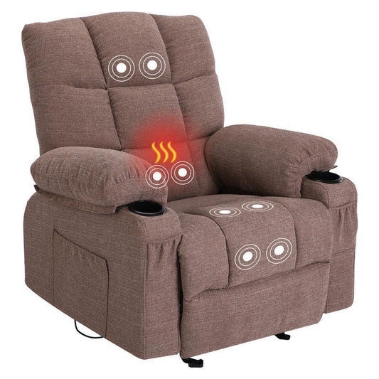 1st Choice Vanbow Recliner Chair Massage Heating sofa with USB