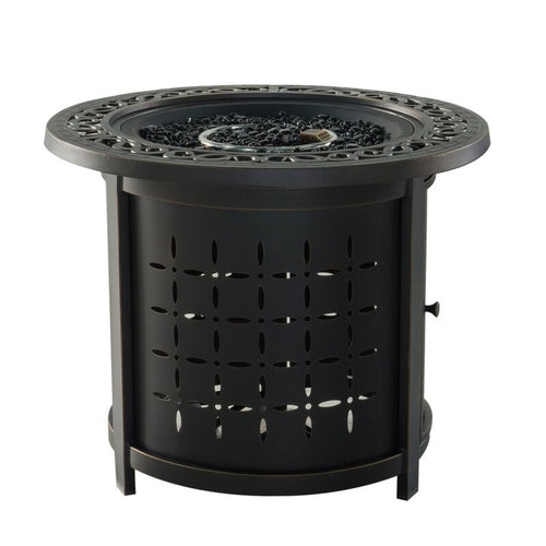 1st Choice Stylish Outdoor Aluminum Round Firepit Table Furniture