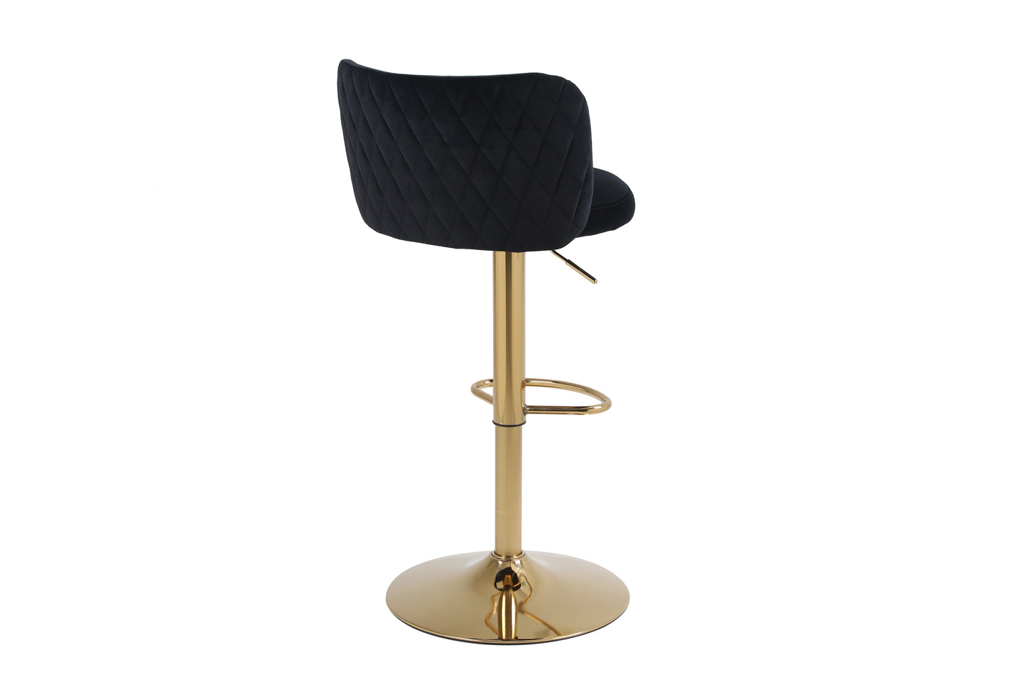 1st Choice Moder Swivel Velvet Counter Barstools Bar Height - Set of 2