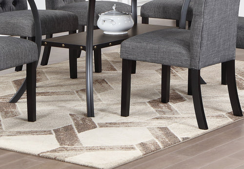 1st Choice Modern Classic Dining Room Furniture Set in Natural Wood