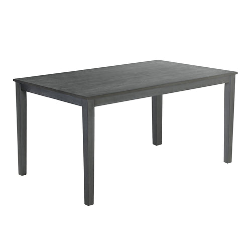 1st Choice Rustic Solid Wood Dining Table Set - Grey Farmhouse Furniture
