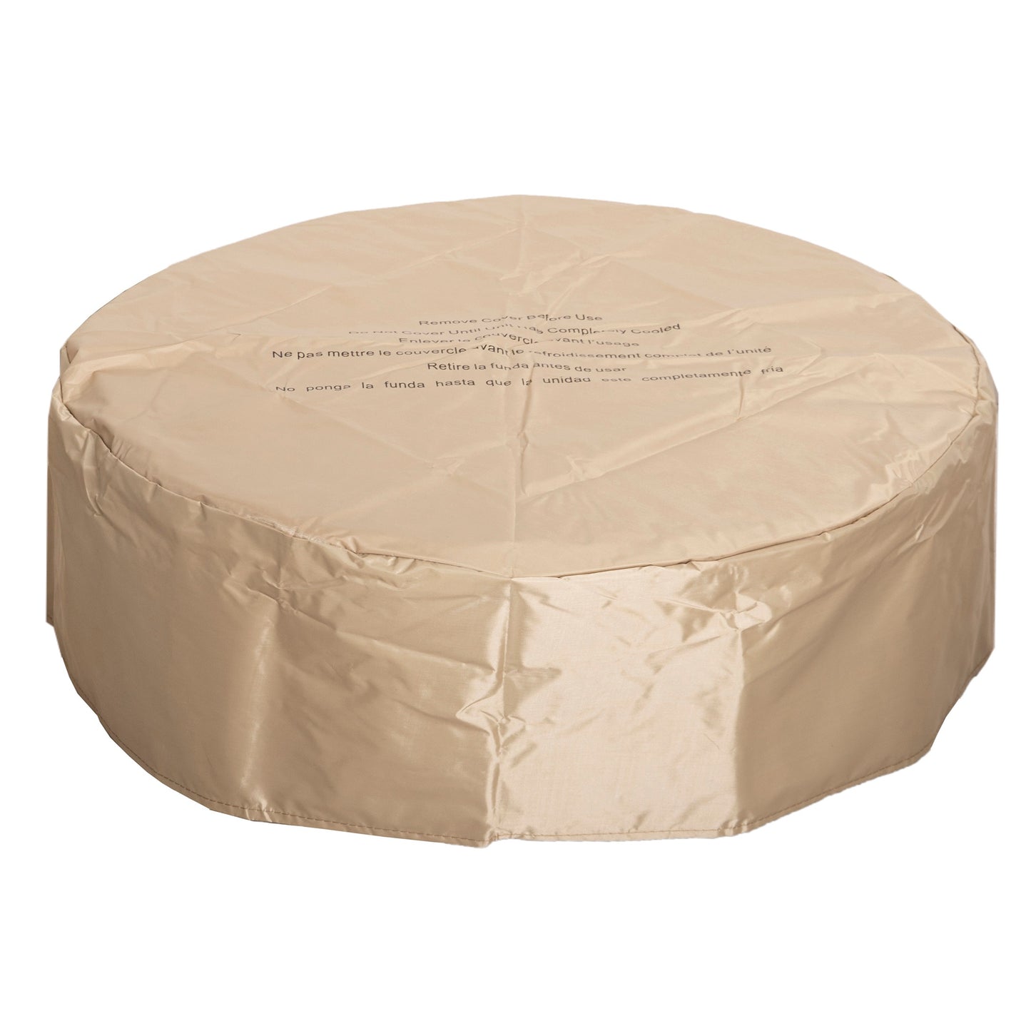 1st Choice 28 Ore Powder 30,000 BTU Exterior Faux Stone Propane Fire Pit