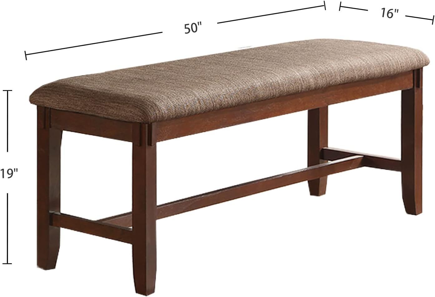 1st Choice Unique Modern 6-Piece Dining Table with 4 Side Chairs Set