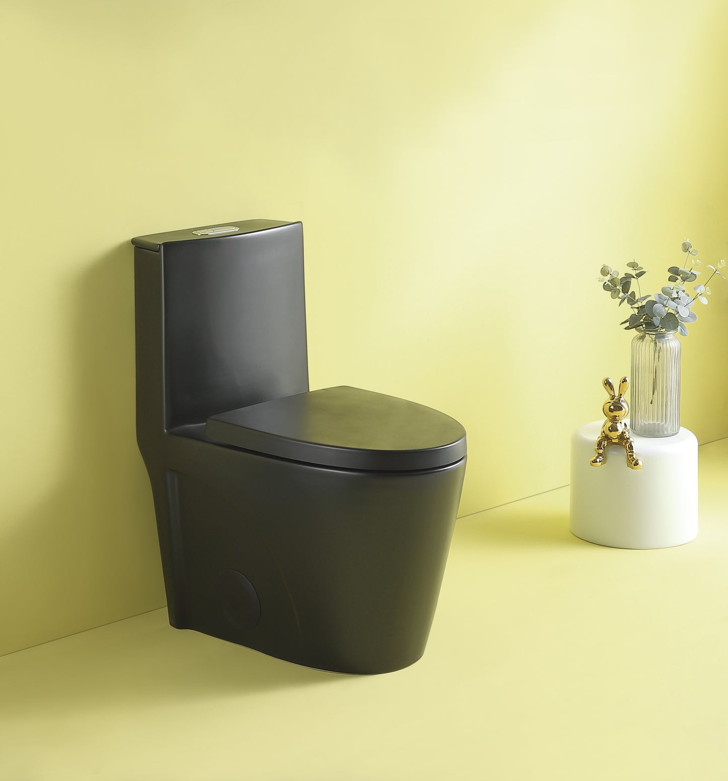 1st Choice 15 5/8 Inch 1.1/1.6 GPF Dual Flush 1-Piece Elongated Toilet