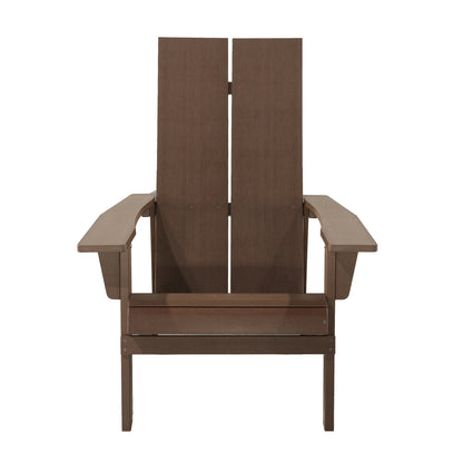 1st Choice Outdoor Plastic Wood Weather Resistant Adirondack Patio Chair