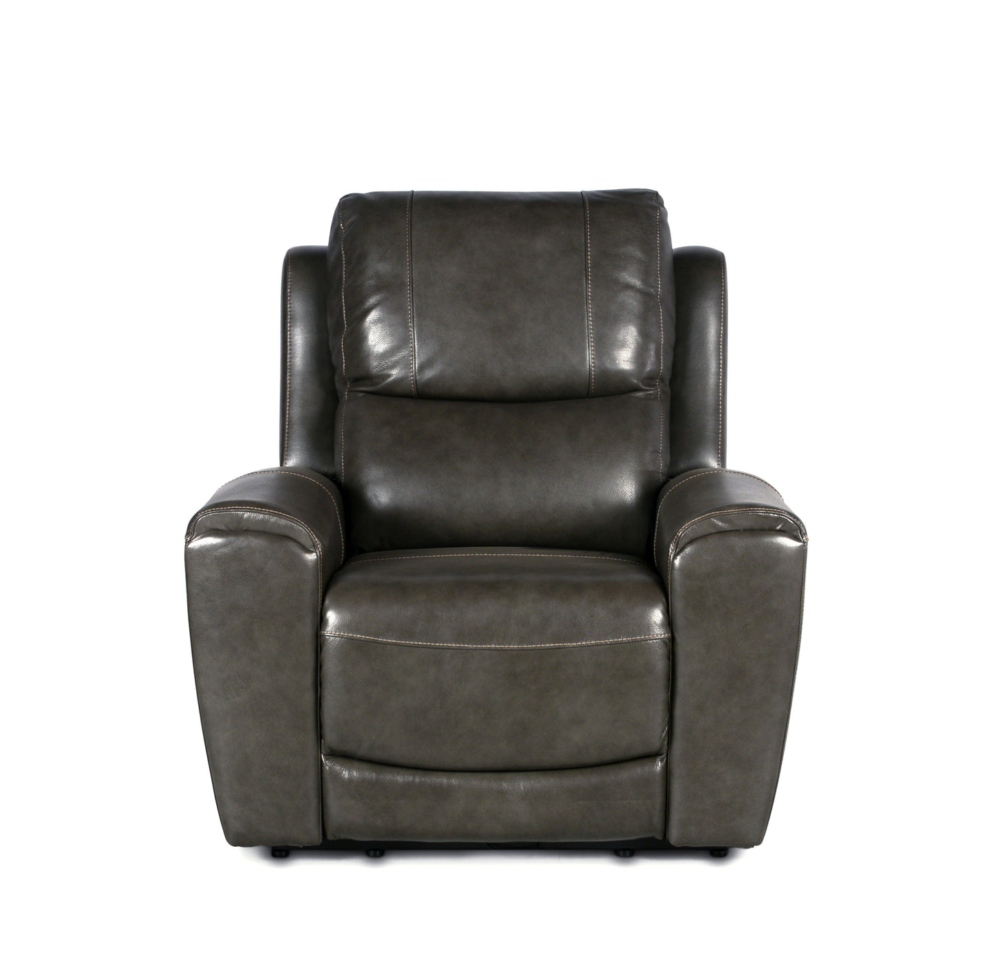 1st Choice Contemporary Leather Power Reclining with Power Leg Rest